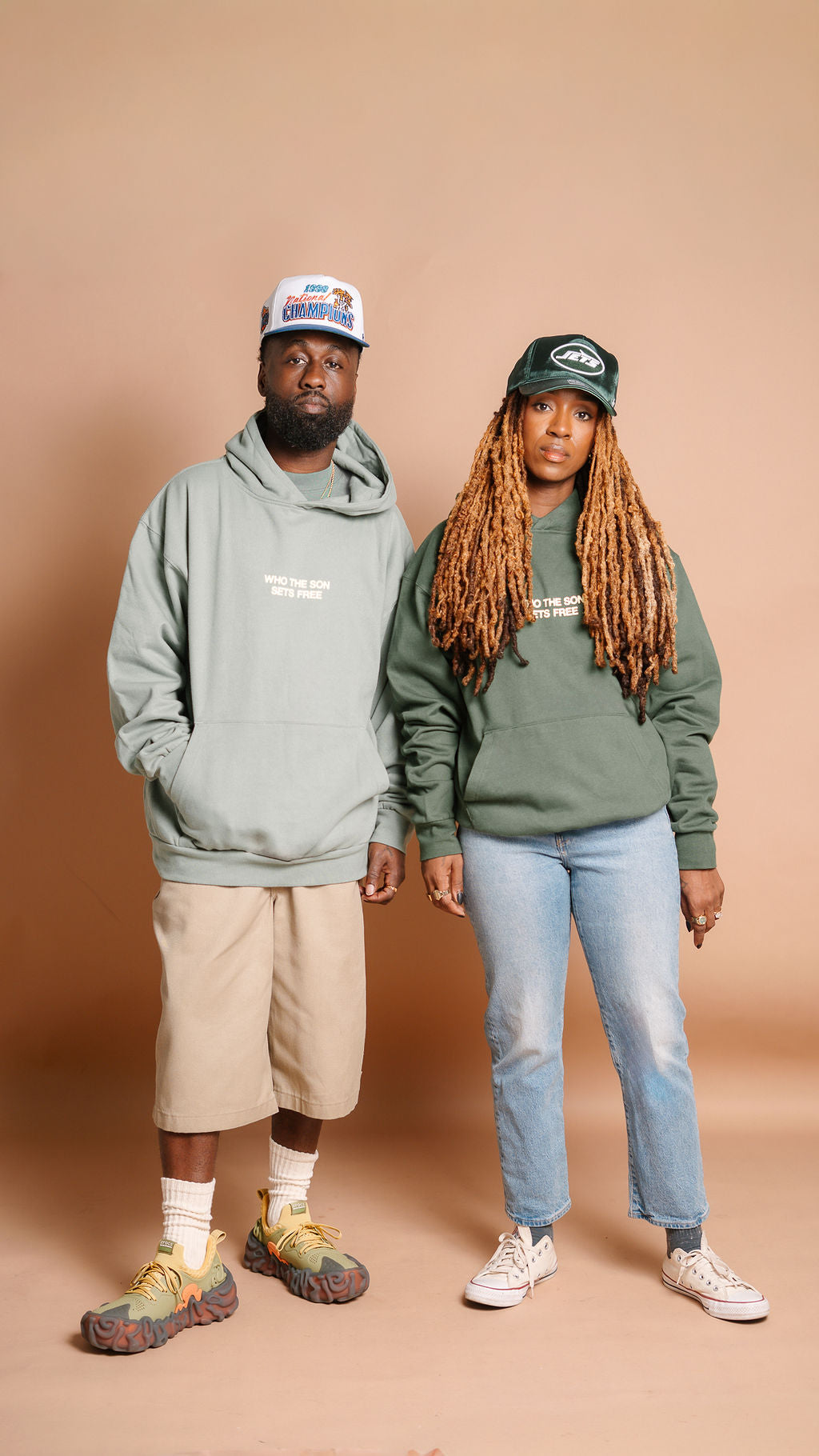 Free Indeed Hoodie || Sage