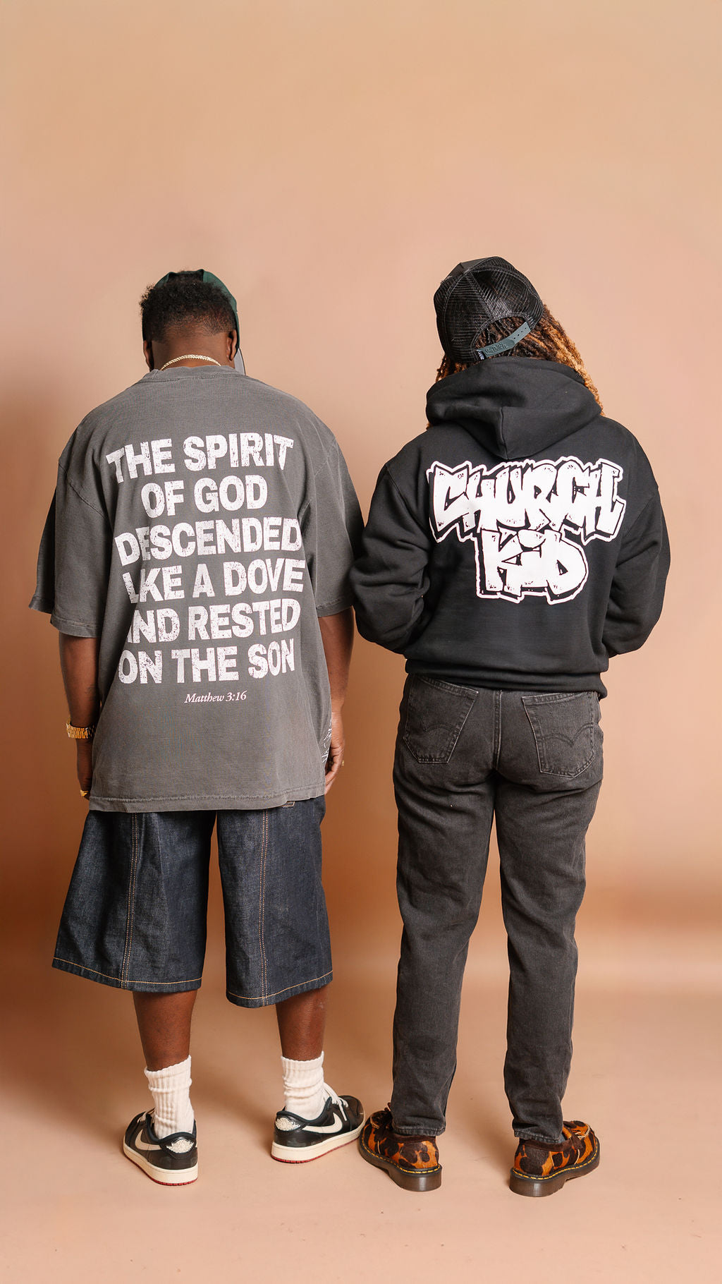 Holy Spirit Tee || Charcoal