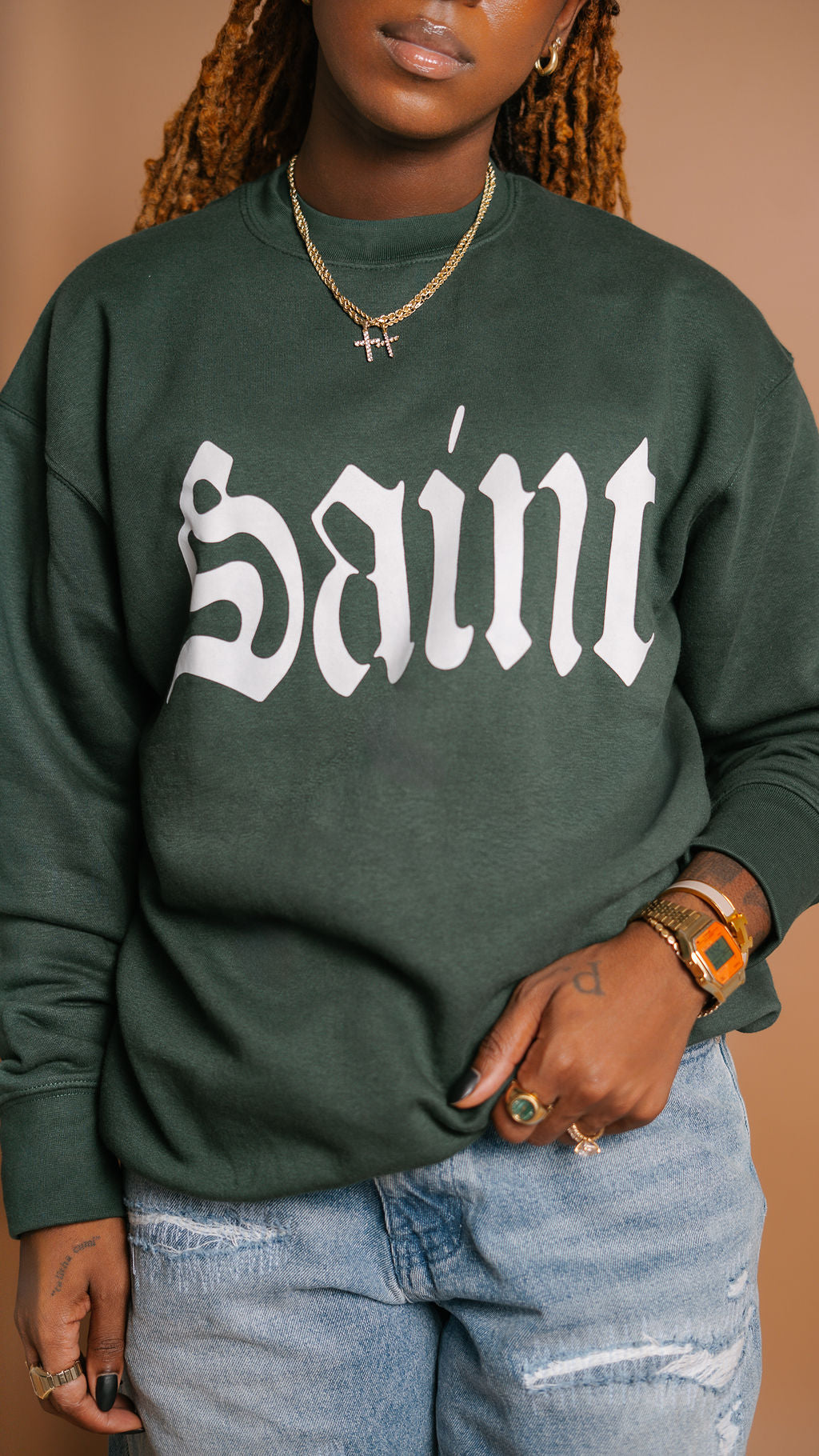 Saint Crewneck