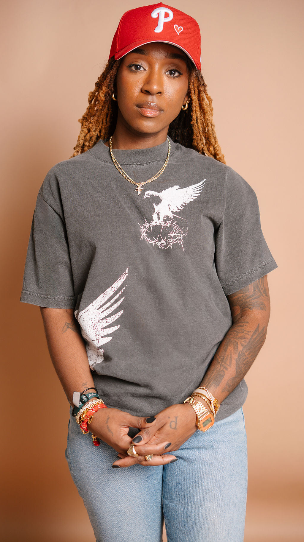 Holy Spirit Tee || Charcoal