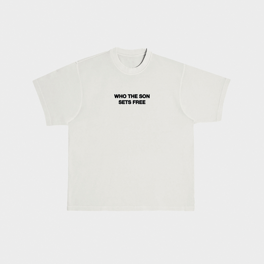 Free Indeed Tee || White