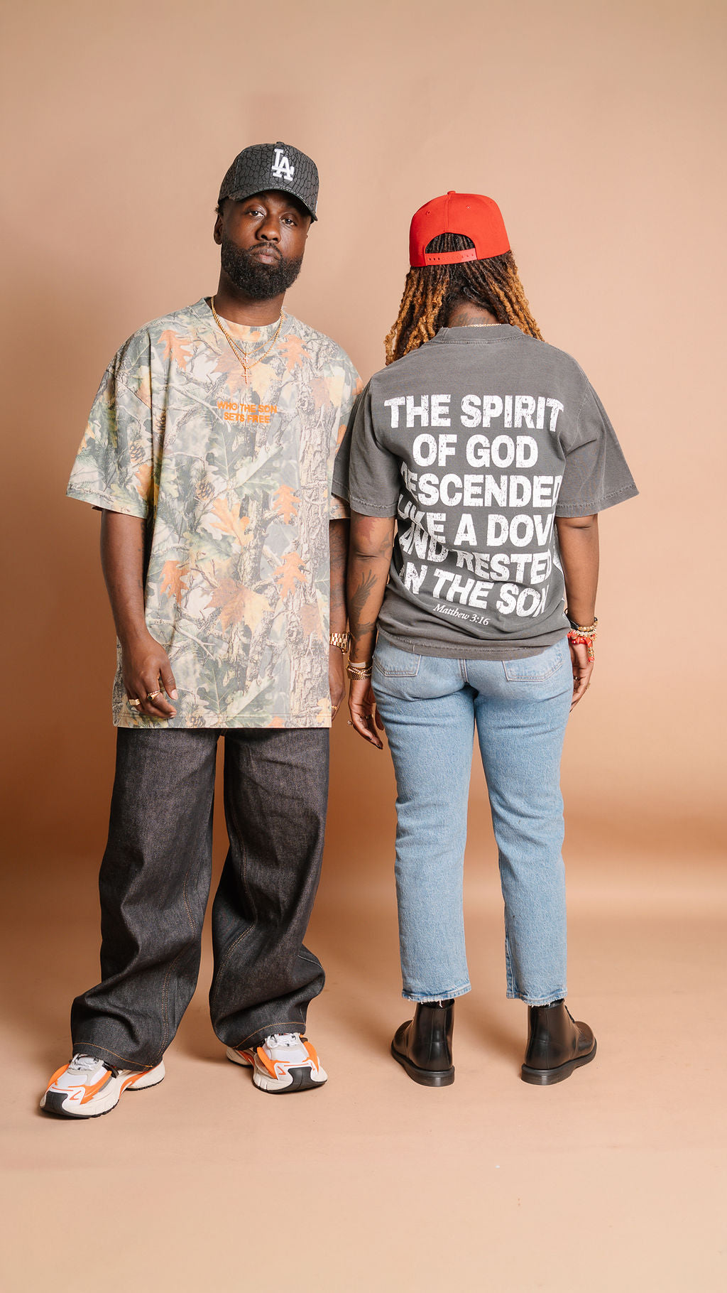 Holy Spirit Tee || Charcoal – Bold Apparel