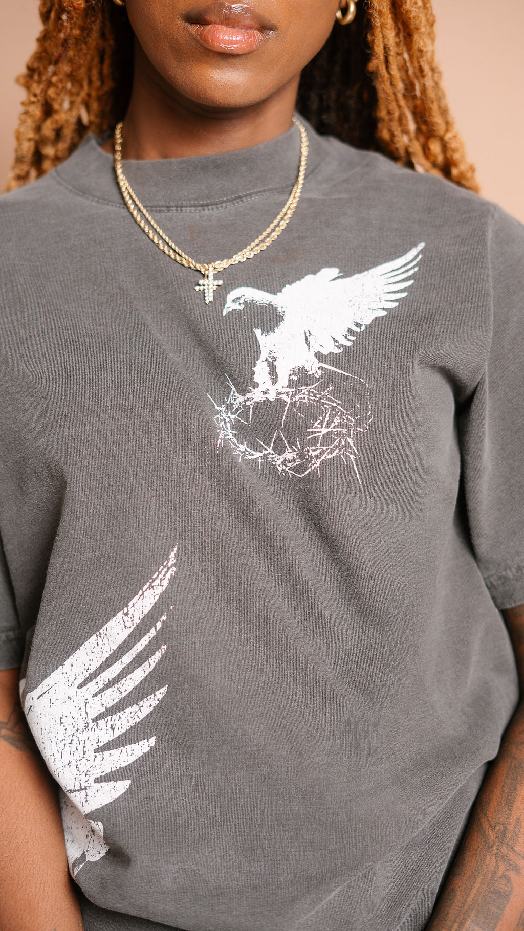 Holy Spirit Tee || Charcoal – Bold Apparel