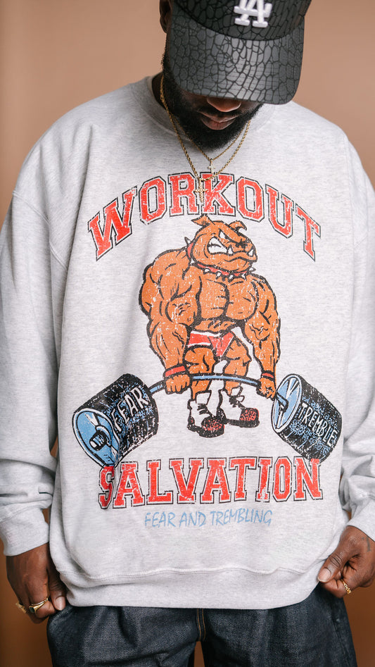 PRE-ORDER || Workout Salvation Crewneck