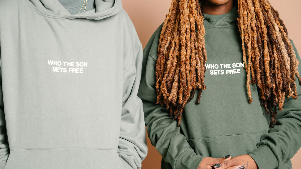Free Indeed Hoodie || Forest Green – Bold Apparel