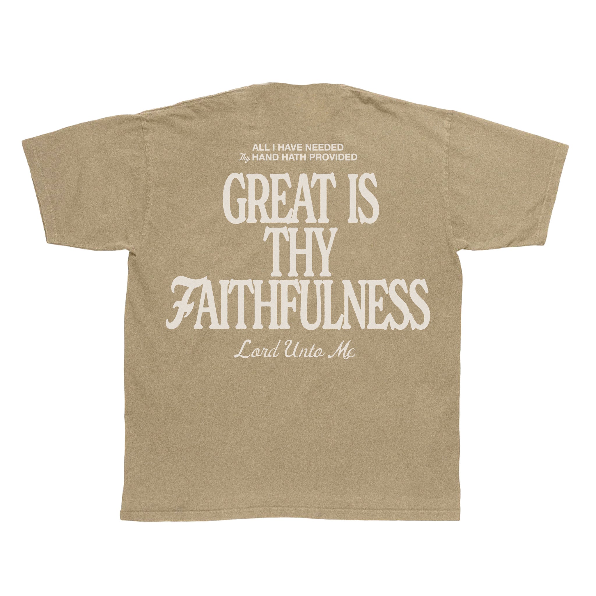 "Great Is Thy Faithfulness" Tee