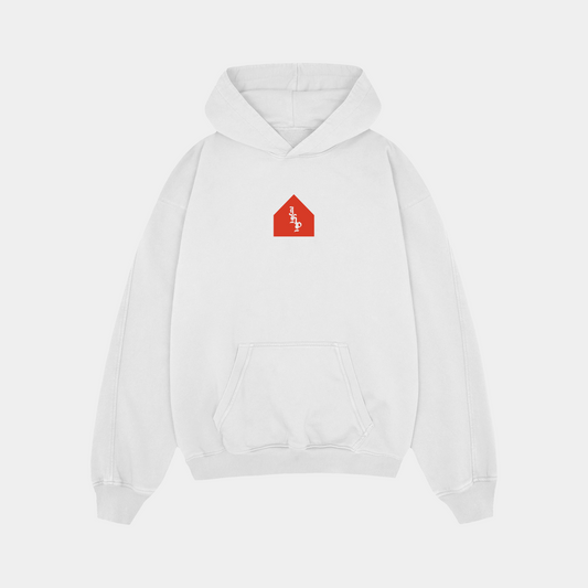 Blameless Frame Hoodie || White