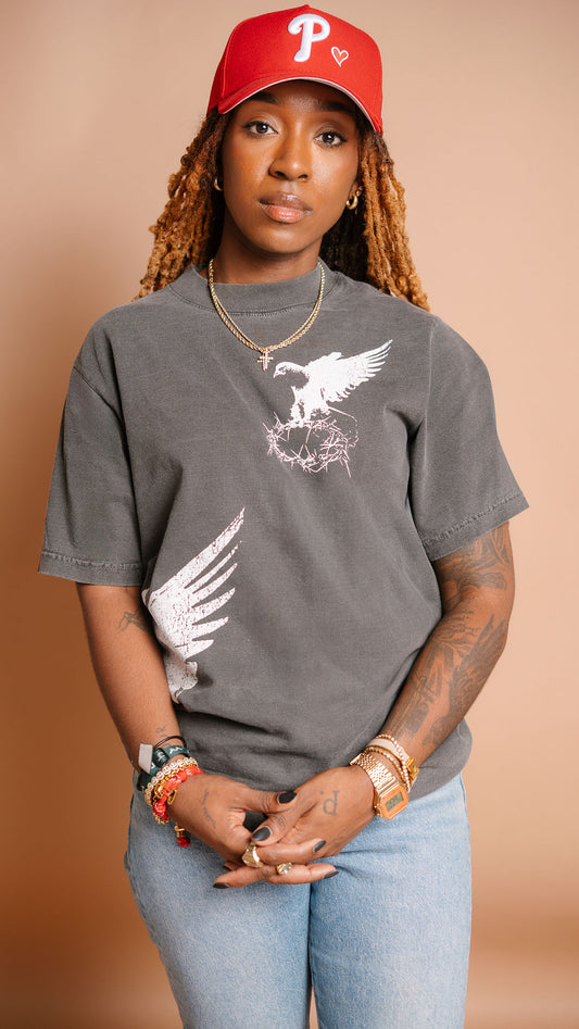 Holy Spirit Tee || Charcoal