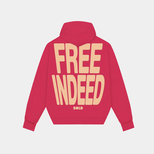 *PRE-ORDER* Free Indeed Hoodie || Watermelon