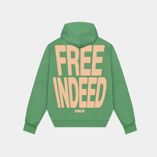 Free Indeed Hoodie || Green