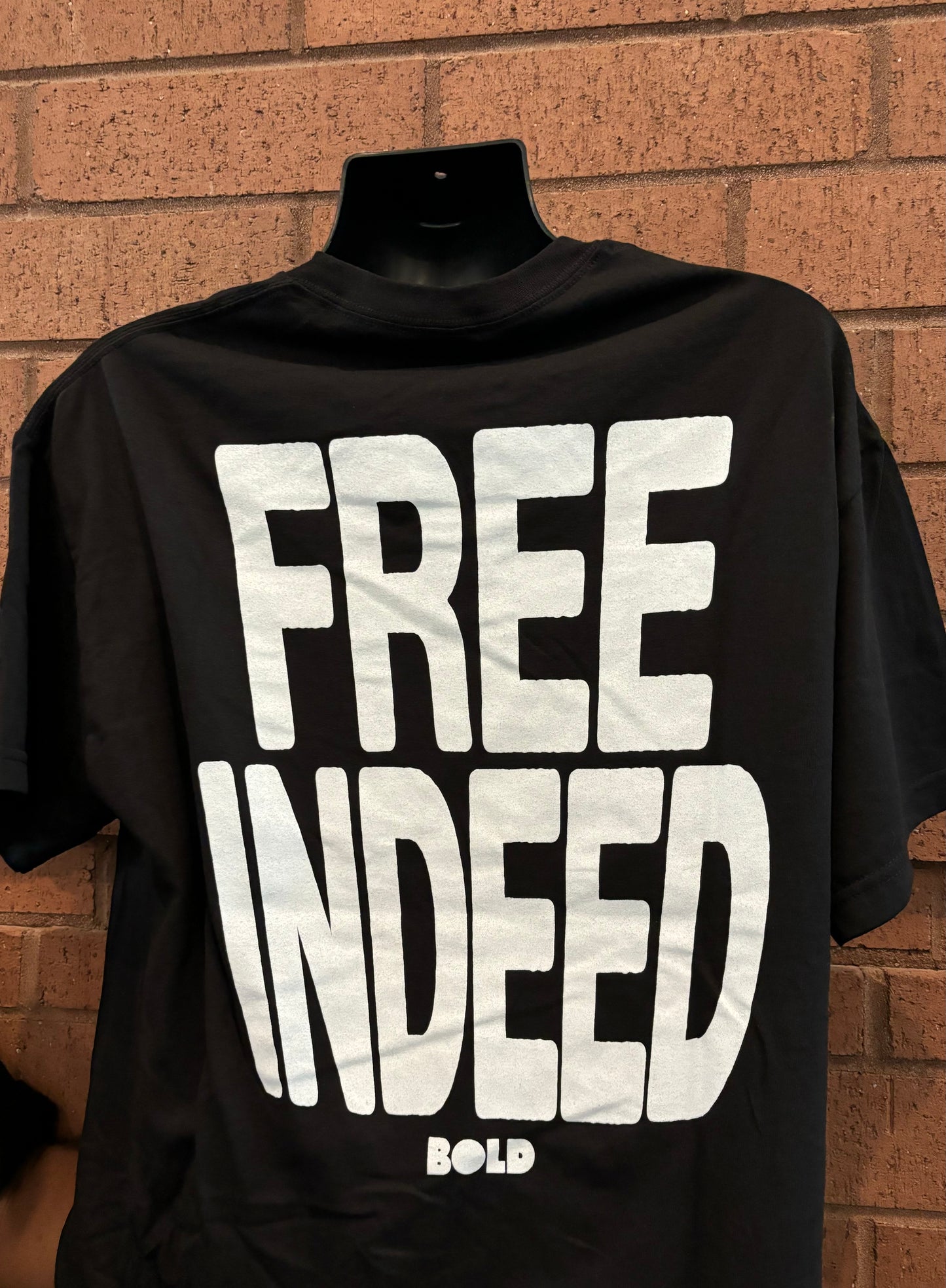 Free Indeed Tee || Black — WTP Tour Edition