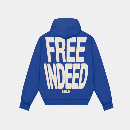 Free Indeed Hoodie || Royal Blue