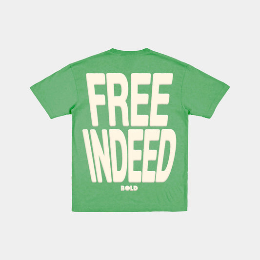 Free Indeed Tee || Kelly Green — WTP Tour Edition