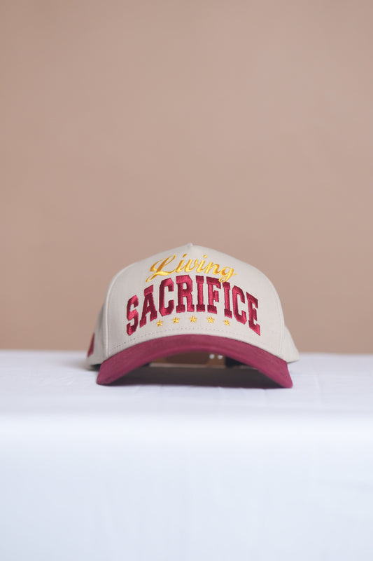 Living Sacrifice Hat | Maroon