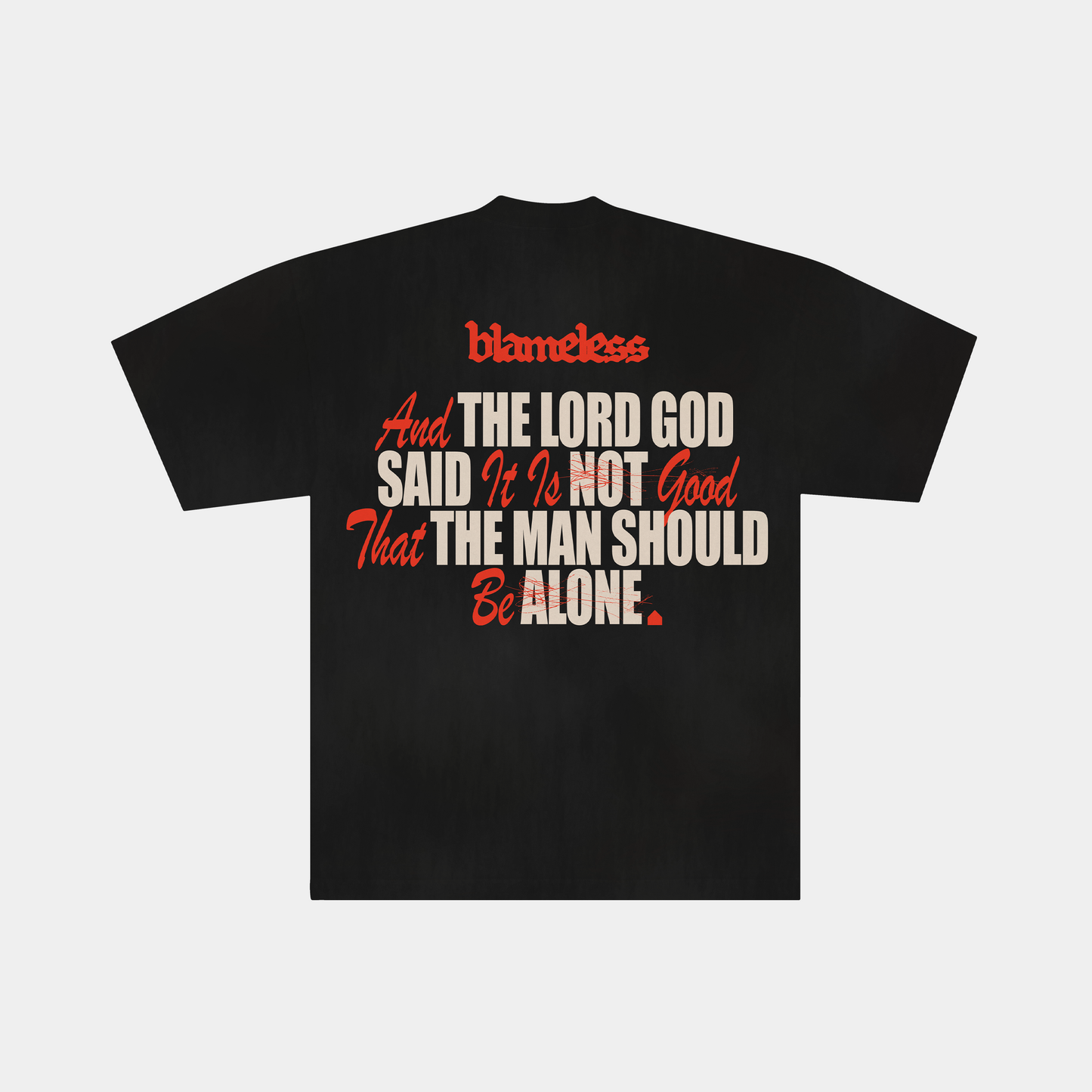 Antisocial Tee || Black