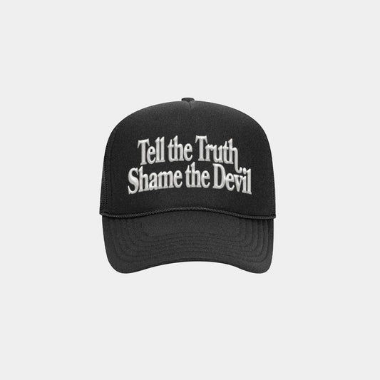 Tell the Truth Hat || Black